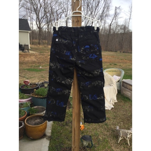 Ride snowboards kids snowboarding pants XL 14 16 snow board skiing black blue - Picture 12 of 12